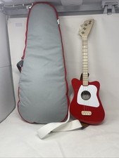 Guitarra acústica infantil Loog Mini para crianças e iniciantes, vermelha com bolsa estojo comprar usado  Enviando para Brazil