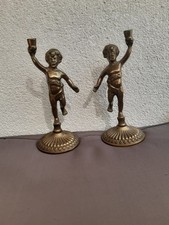 Antique paire candélabres d'occasion  Saint-André-les-Vergers