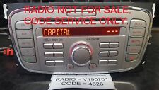 Ford decode service for sale  MANCHESTER