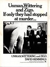 Movie advert 11x8 for sale  UK