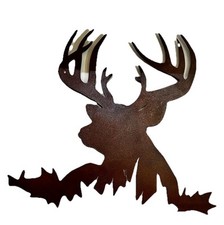 Testa cervo buck usato  Spedire a Italy
