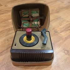 Usado, Vintage RCA Victor 45-EY-2 toca-discos de baquelite e estojo para peças ou reparos comprar usado  Enviando para Brazil