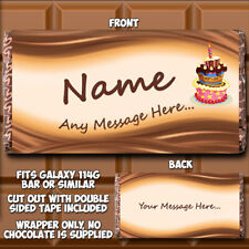 Chocolate bar wrapper for sale  PETERHEAD