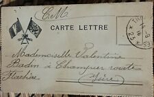 Carte lettre fantaisie d'occasion  Saint-Priest