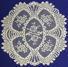 Lace doily ivory for sale  Winston Salem