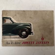 Jowett javelin litre for sale  LEIGH-ON-SEA