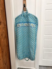 Vera Bradley Bermuda Azul Estampa Paisley Acolchoada Pendurada Bolsa de Vestuário - APOSENTADA comprar usado  Enviando para Brazil