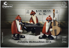 Privatpost 2012 Citykurier Gera "Weihnachten" Musikinstrumente, Block 19 ** MNH comprar usado  Enviando para Brazil