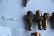 Usado, Conector de mangueira de 1/2 a 10 mm acoplamento de compressão reto tubo de cobre gás GLP comprar usado  Enviando para Brazil