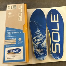 Palmilhas ortopédicas azuis grossas Sole Performance tamanho 10 masculinas/tamanho 12 femininas 3,2 mm comprar usado  Enviando para Brazil