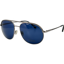 Óculos de sol Tom Ford FT0772 Gio masculino metal aviador 13V rutênio escuro 59-17 Itália comprar usado  Enviando para Brazil