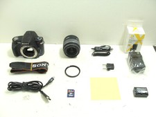 Câmera Sony Alpha A230 DSLR 10.2MP + 18-55mm f/3.5-5.6 Lente 3807192 comprar usado  Enviando para Brazil