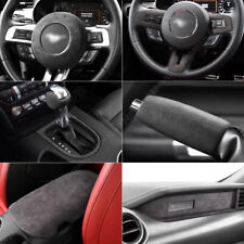 Console Alcantara painel decoração interior capa acabamento para Ford Mustang 2015-2022 comprar usado  Enviando para Brazil