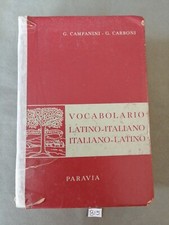 Campanini carboni vocabolario usato  Campolongo Tapogliano