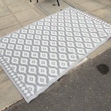 Outdoor rug grey for sale  OSSETT