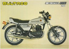 Prospectus bultaco metralla d'occasion  Rochefort