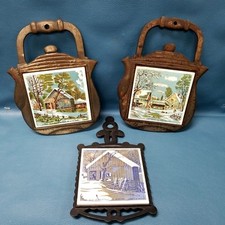Vintage tile trivets for sale  Fort Wayne