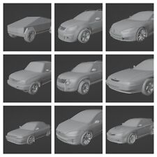 Printed scale cars usato  Nova Milanese