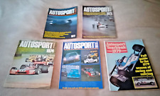 Autosport yearbook editions for sale  CROWTHORNE