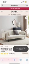 Sofa bed budget for sale  CONWY