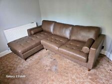 Pull brown leather for sale  HARROW