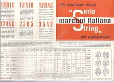 Marconi italiana tubi usato  Milano