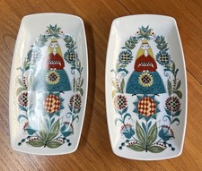 Pair vtg tray for sale  LONDON