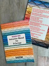 Instruction manual brother for sale  LEATHERHEAD