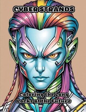 Cyber strands coloring gebraucht kaufen  Pöttmes
