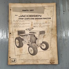 Jacobsen chief lawn for sale  Wolcott
