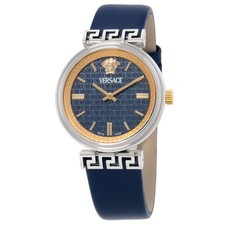 Relógio feminino Versace Mythos mostrador azul quartzo VETCA0124 comprar usado  Enviando para Brazil