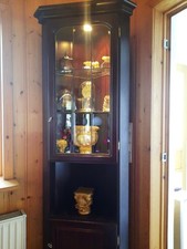 Eckvitrine mahagoni 210 gebraucht kaufen  Hambergen
