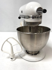 Usado, KitchenAid Classic 4.5QT Batedeira de Cabeça Inclinada - K45SSWH - Testada comprar usado  Enviando para Brazil