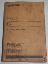 Caterpillar parts book for sale  Brick
