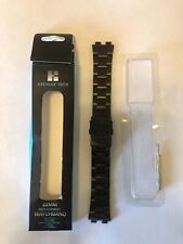 Pulseira Smartwatch Kreisler 22mm Preto Aço Inoxidável Para LG, Samsung, Pebble comprar usado  Enviando para Brazil