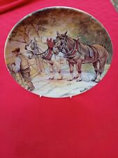 Plate20.cm working horses for sale  MARKET DRAYTON