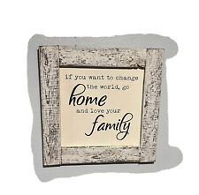 Rustic wood sign for sale  Wallis