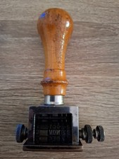 Vintage ancien tampon d'occasion  Nesles-la-Vallée