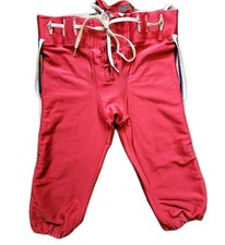 Pantalones de fútbol juvenil Rawling personalizados a rayas rojas grandes segunda mano  Embacar hacia Mexico