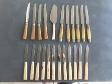Lot couteaux table d'occasion  Bourgoin-Jallieu
