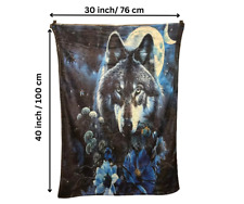 Print throw blanket for sale  MALVERN