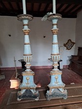 Coppia antichi torcieri usato  Montepulciano