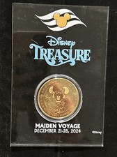 Moeda de colecionador Disney Treasure Cruise Line Maiden Voyage Voyager Minnie comprar usado  Enviando para Brazil