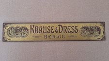 Fabrikschild metall krause gebraucht kaufen  Guben