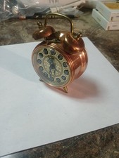 Relógio despertador vintage de cobre da Alemanha Ocidental comprar usado Relógio despertador vintage de cobre da Alemanha Ocidental comprar usado  Enviando para Brazil