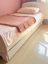 Lit blanc conforama d'occasion  Lyon VII
