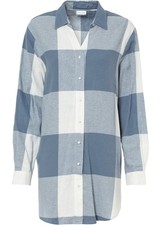 Damen flanellbluse graphischem gebraucht kaufen  Deutschland