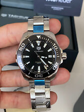 Relógio masculino TAG Heuer 41mm Aquaracer preto quartzo WAY111A.BA0928 comprar usado  Enviando para Brazil