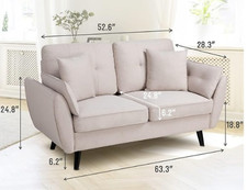 Amfly modern loveseat for sale  Torrance