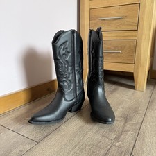 Cowboystiefel schwarz 39 gebraucht kaufen  Cloppenburg